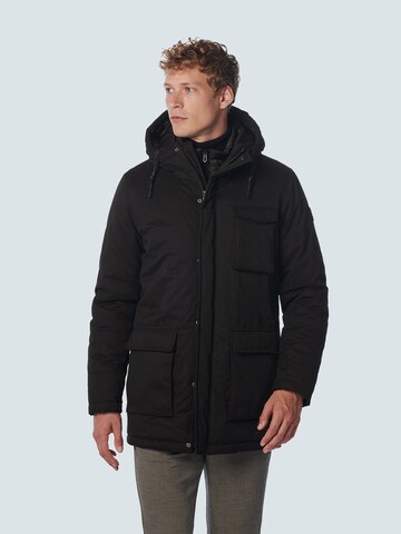 Veste d’hiver No Excess en noir : devant