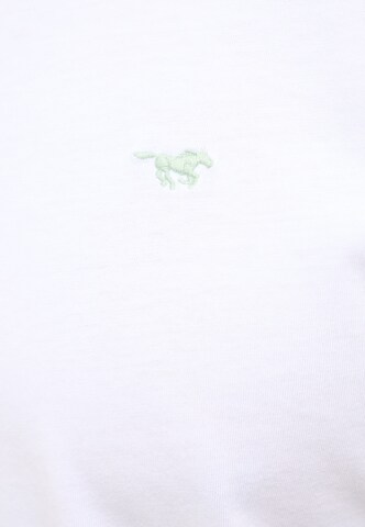 MUSTANG T-Shirt 'Austin' in Grün