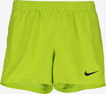 Nike Swim Athletic Swimwear in Green: front