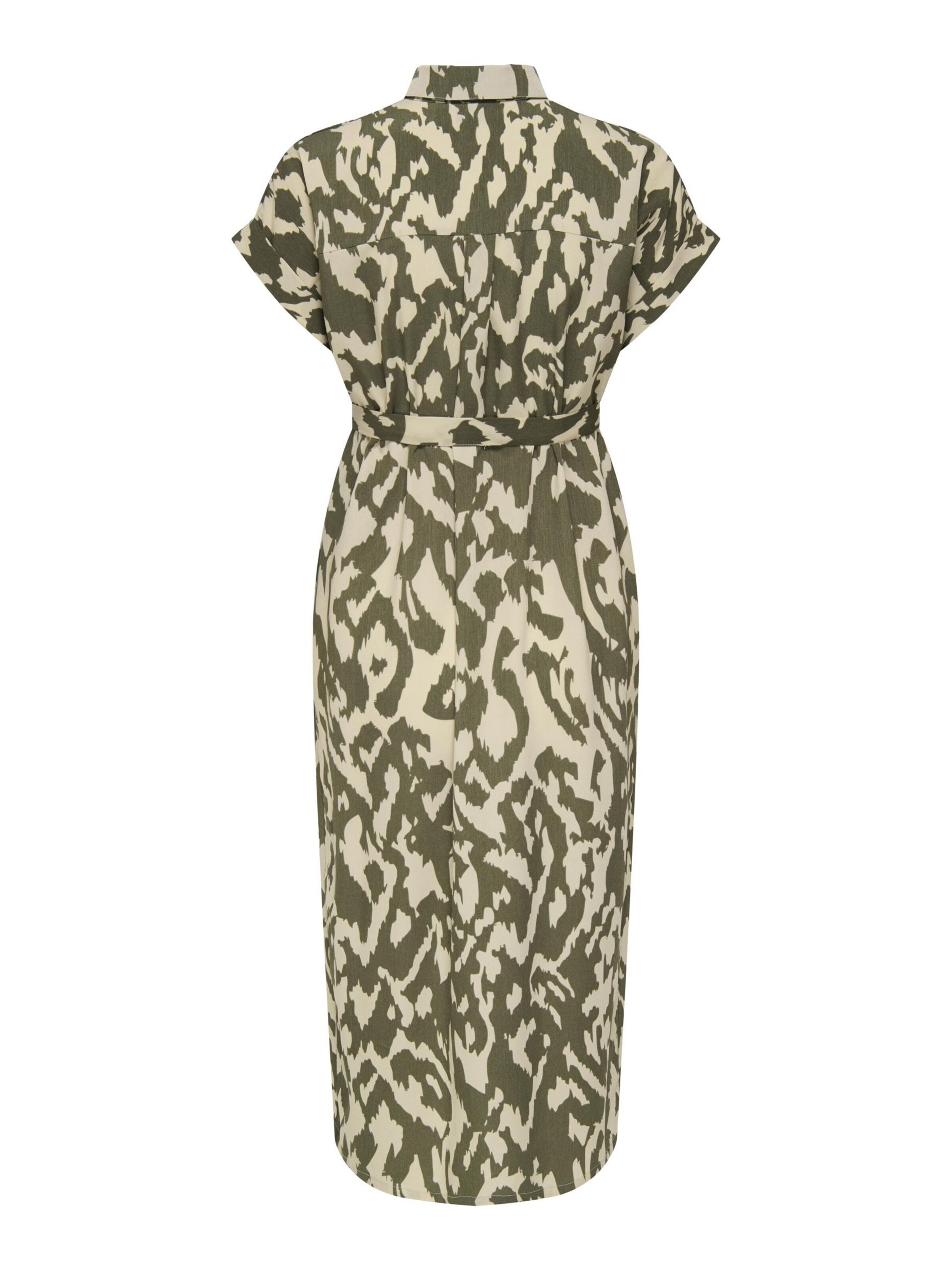 Only Maternity Blusenkleid in Grün