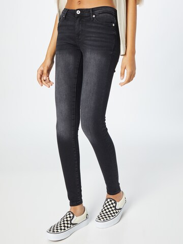 Skinny Jean 'SHAPE' ONLY en noir : devant