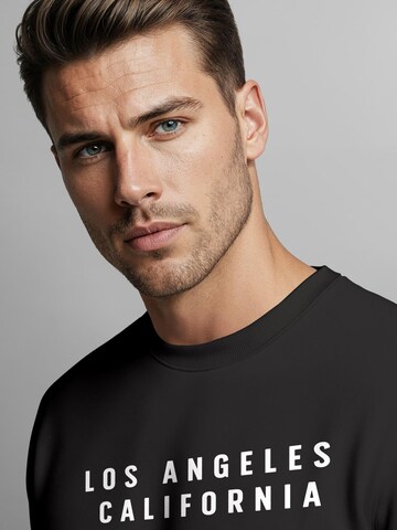 Neverless Sweatshirt 'California' in Black