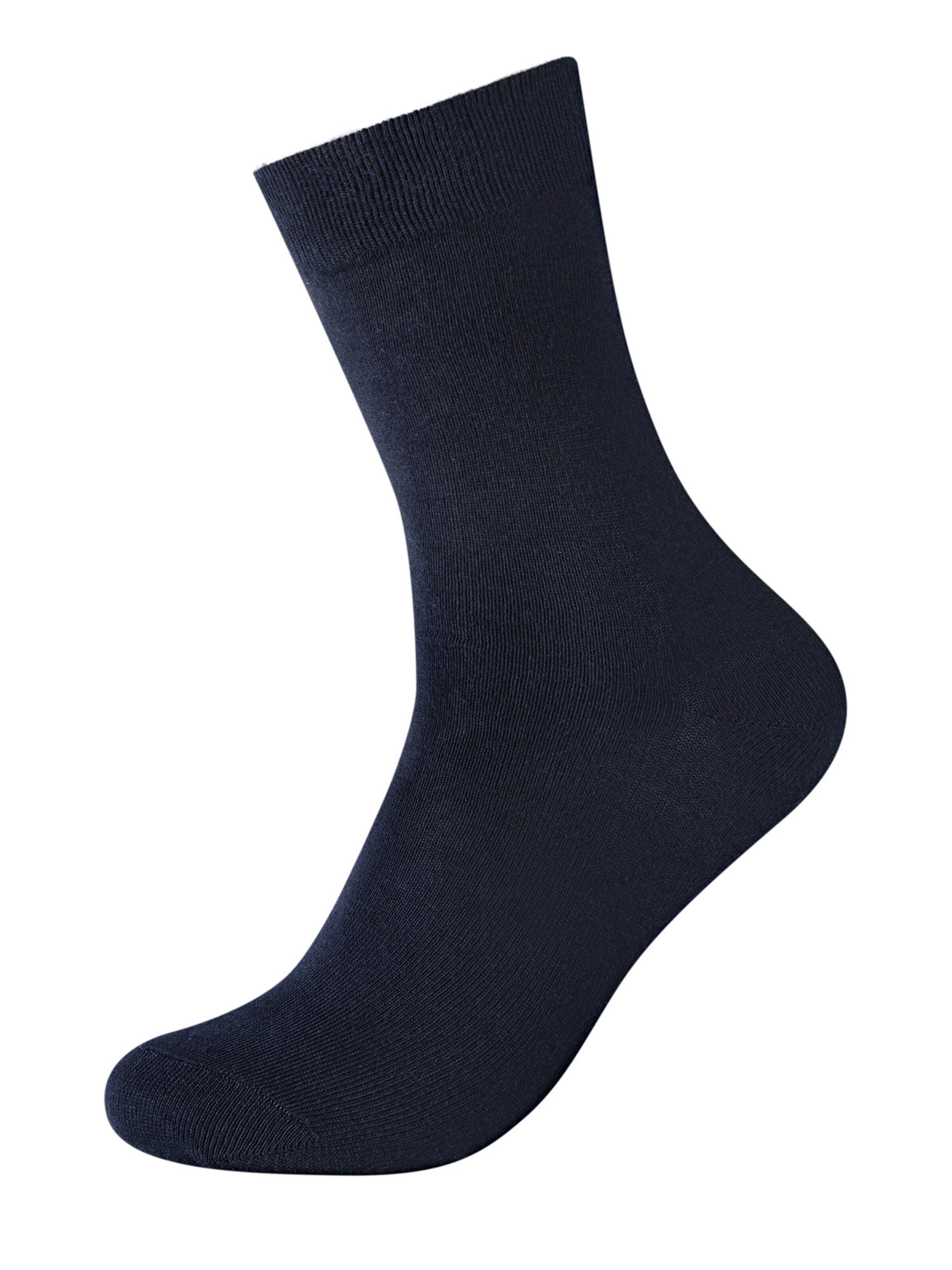 camano Socks in Blue: front