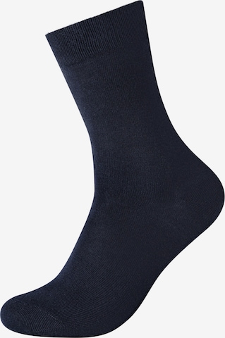 Chaussettes camano en bleu : devant