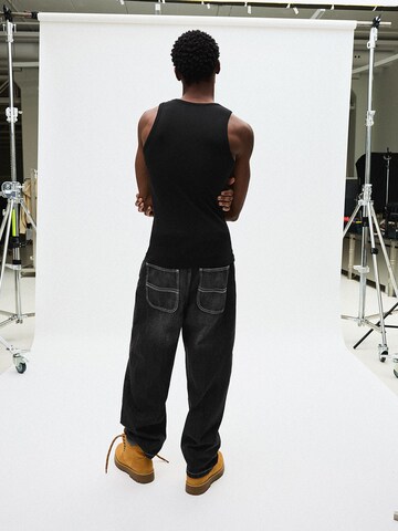 Bershka Bluser & t-shirts i sort