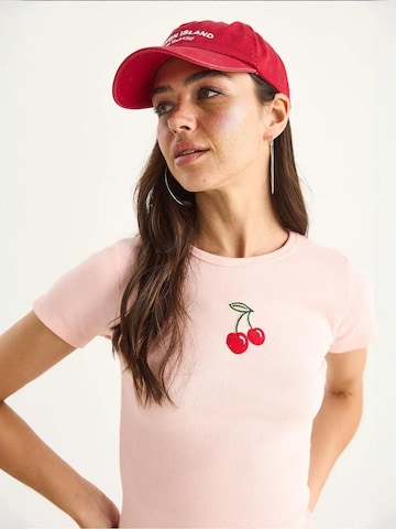 Bianco Lucci T-Shirt in Pink