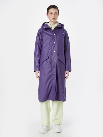 ILSE JACOBSEN Přechodný kabát – fialová: přední strana