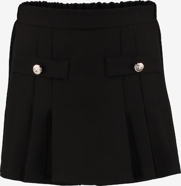 Hailys Regular Панталон с ръб 'Ju44li' в черно: отпред