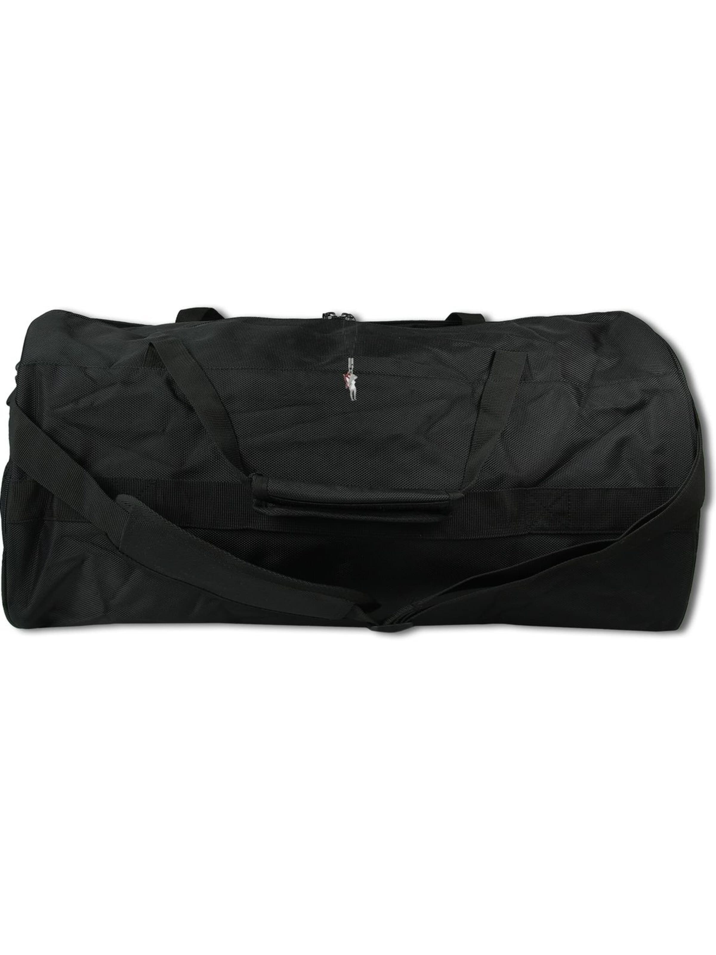 Travel N Meet - Bolsa para gimnasio en negro