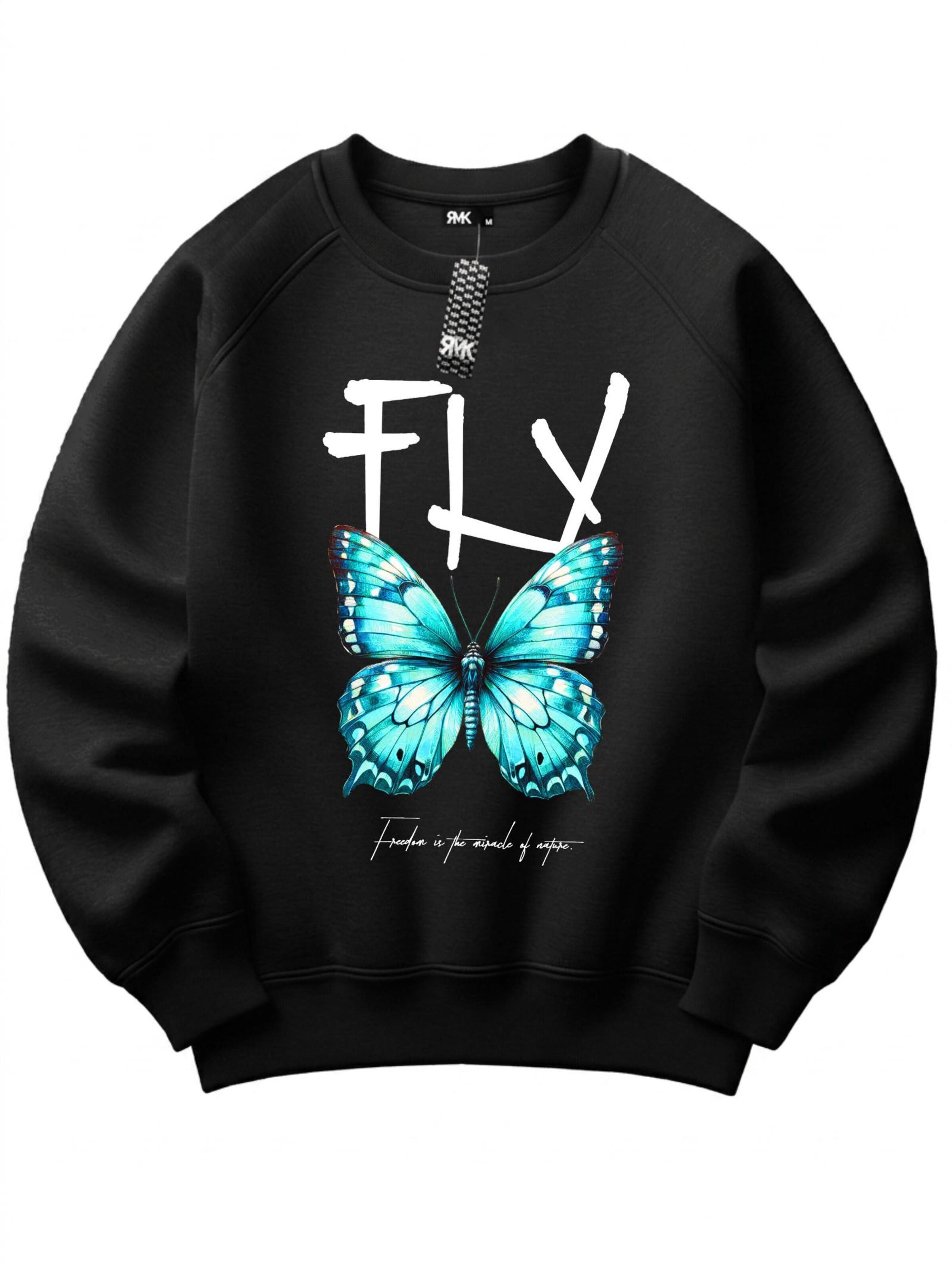 RMK Sweatshirt in Black: front