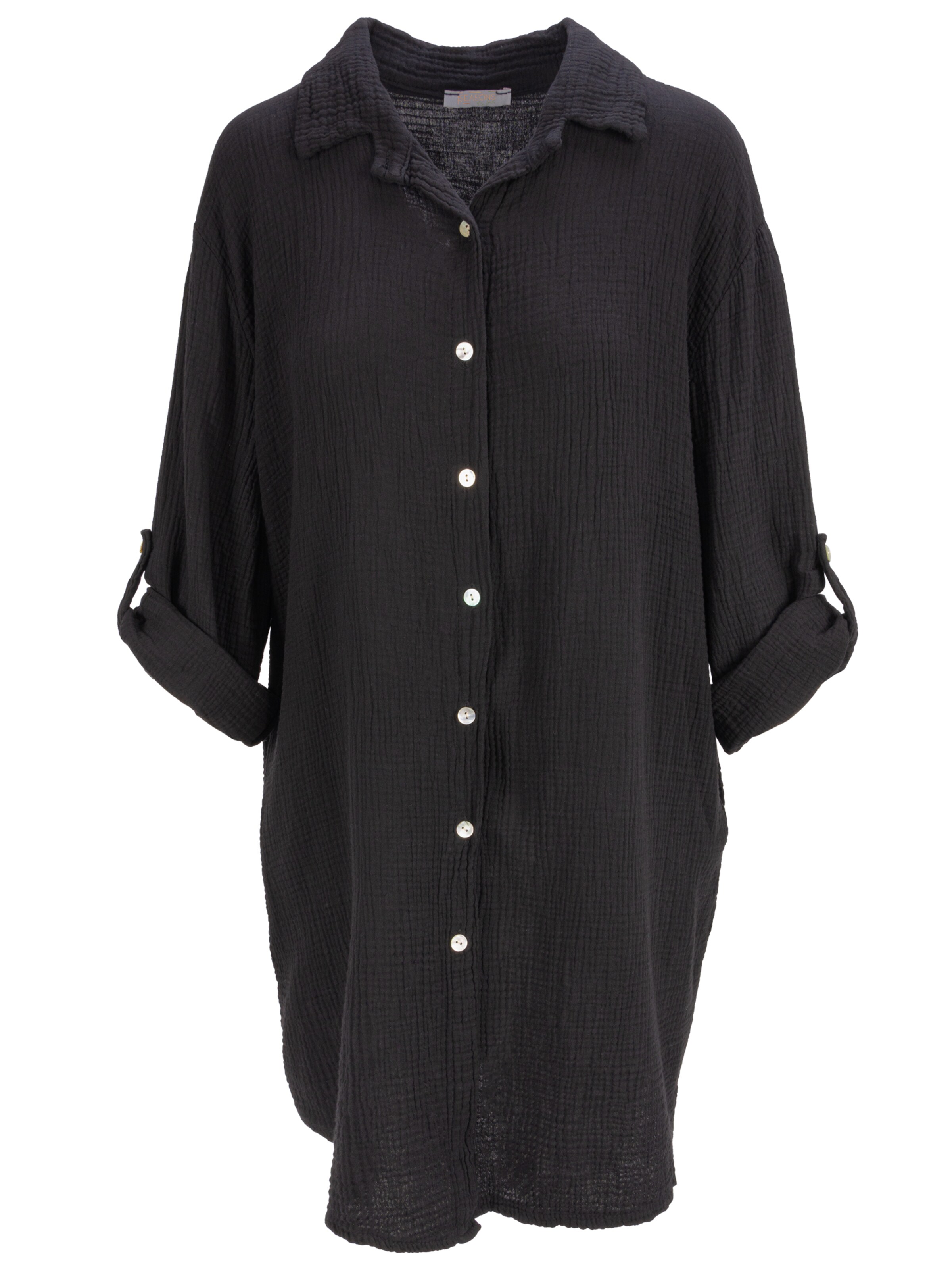 Seasons of April Blouse 'Jessy' in Zwart: voorkant