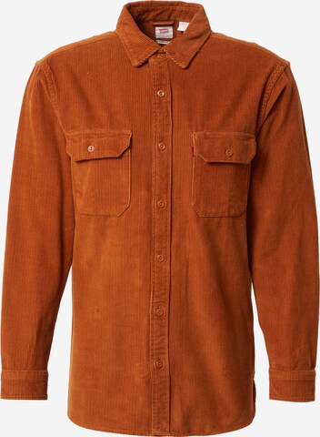 LEVI'S ® Skjorta 'Jackson Worker' i brun: framsida