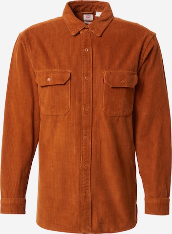 LEVI'S ® Comfort fit Button Up Shirt 'Jackson' in Brown: front