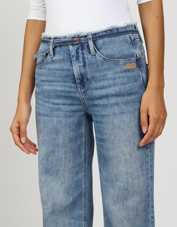 Gang Wide Leg Jeans '94AMELIE' in Blau