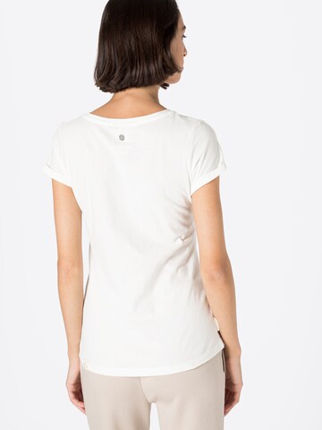 Ragwear - Camiseta 'FLORAH' en blanco