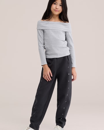 WE Fashion - Camiseta en gris