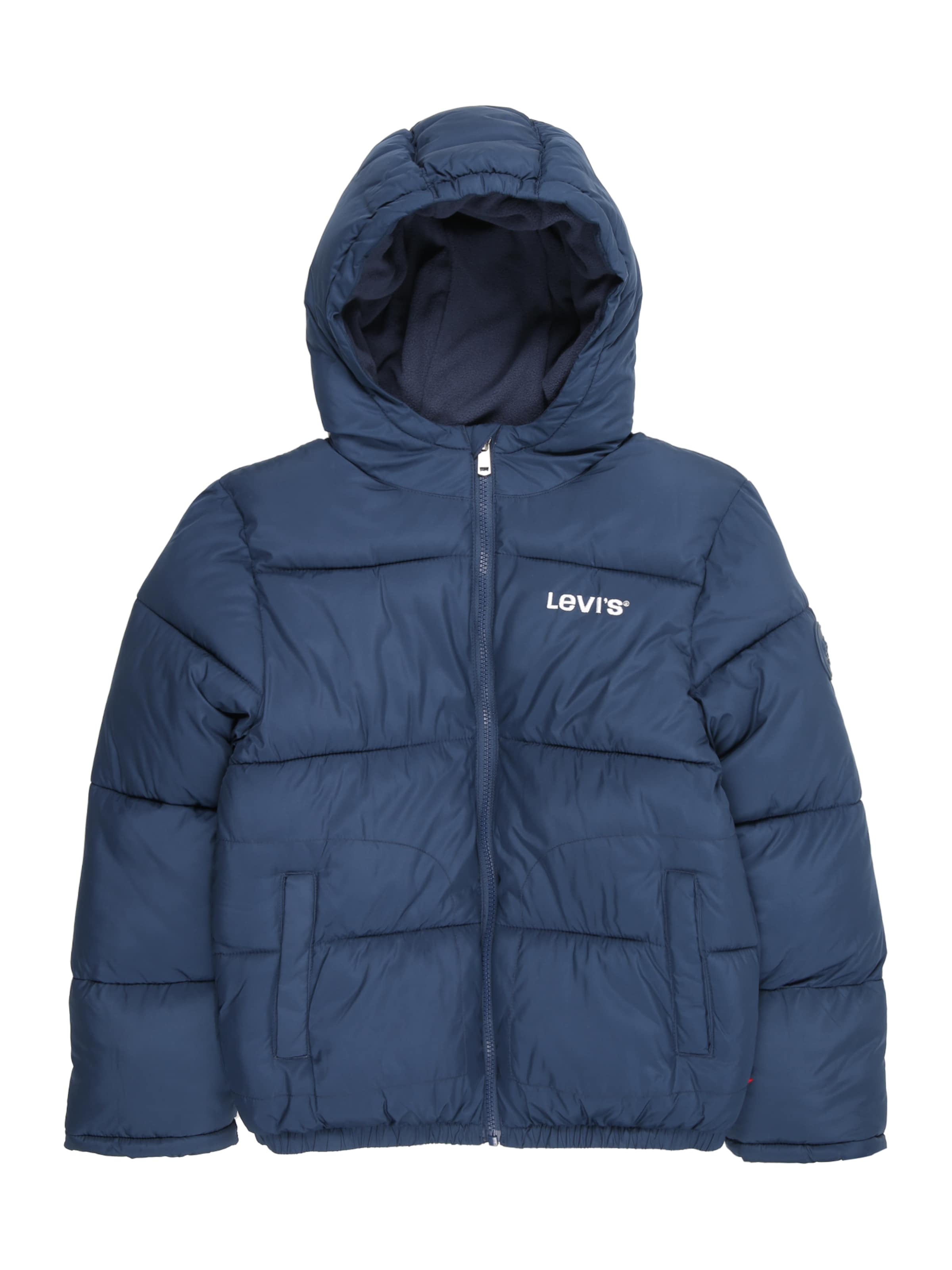 Geacă de iarnă de la Levi's Kids pe albastru: față