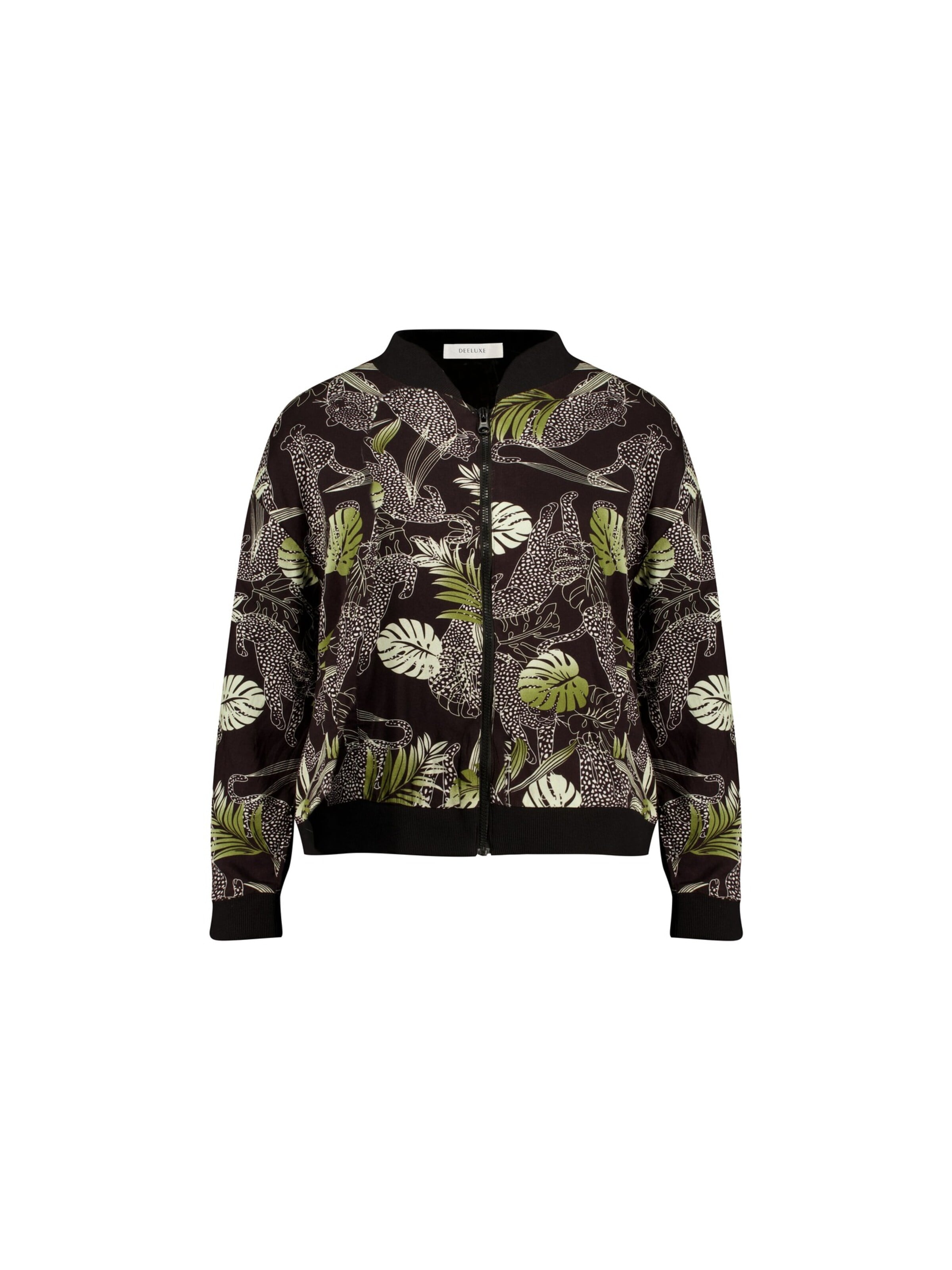 Deeluxe Between-Season Jacket 'Bealice' in Black: front