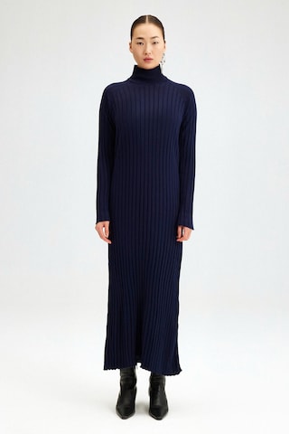Touche Prive Knit dress in Blue