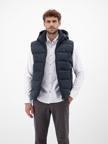 LERROS Weste in Blau: Vorderseite