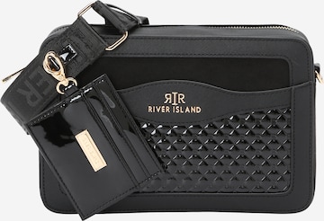 River Island - Mala de ombro em preto