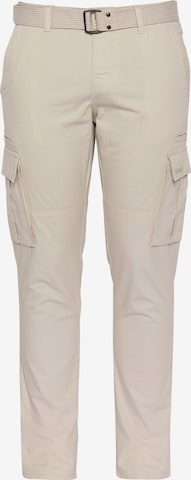 Pantalon Schott NYC en beige : devant