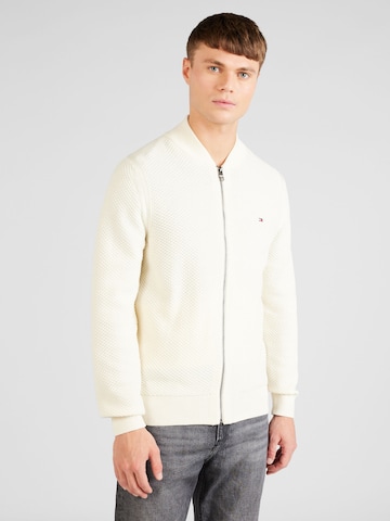 TOMMY HILFIGER Cardigan i beige: forside