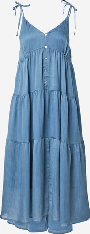 SAINT TROPEZ Summer Dress 'Mathilde' in Blue: front