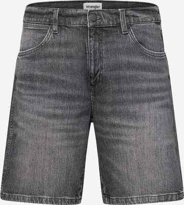 WRANGLER Regular Jeans 'MARSHALL' in Zwart: voorkant