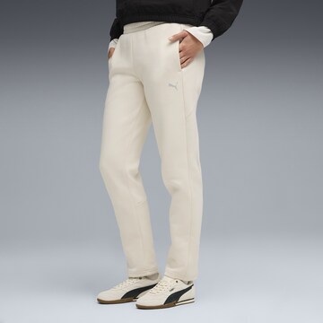 PUMA Regular Sportbroek 'Evostripe' in Wit: voorkant