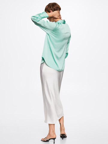 MANGO Blouse 'IDEALE' in Green