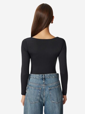 Happiness İstanbul Bluse‌‌‌‌ in Schwarz