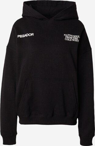 Pegador Sweatshirt 'CADOGAN' i sort: forside