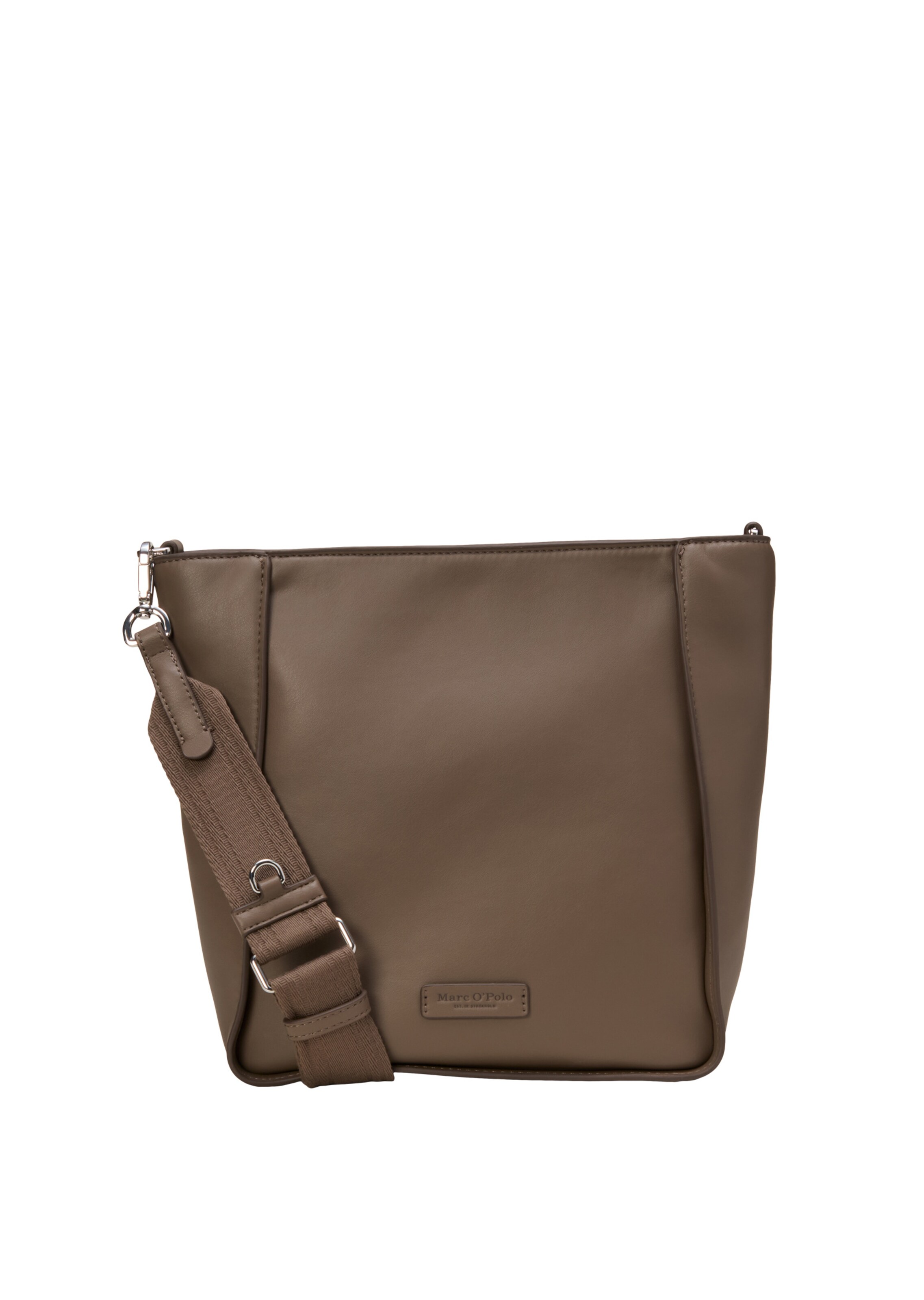 Marc O'Polo Schoudertas in Bruin: voorkant