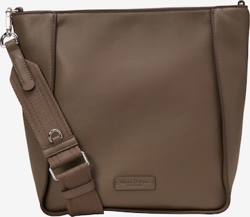 Marc O'Polo Schoudertas in Bruin: voorkant