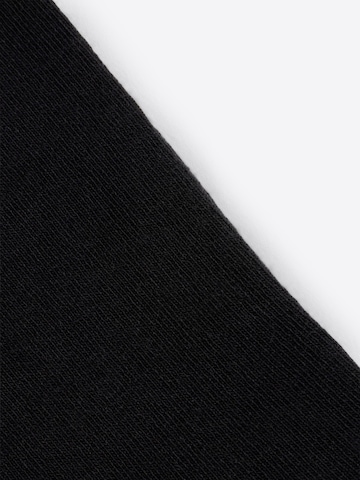 Chaussettes 'Chaussettes homme en coton égyptien gazé (lot de 6)' GYRAFF en noir