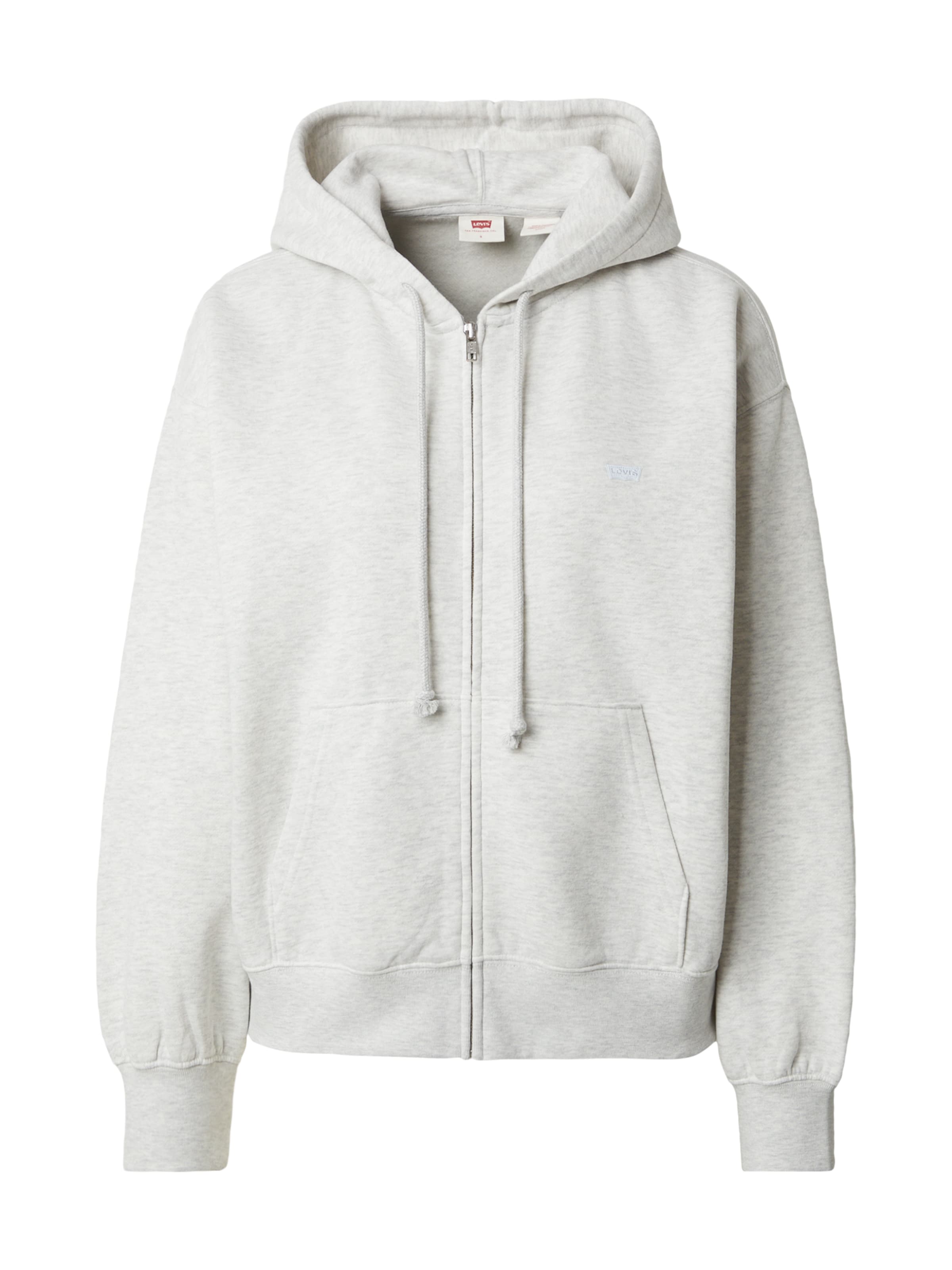 LEVI'S ® Zip-Up Hoodie 'Everyday' in Grey: front