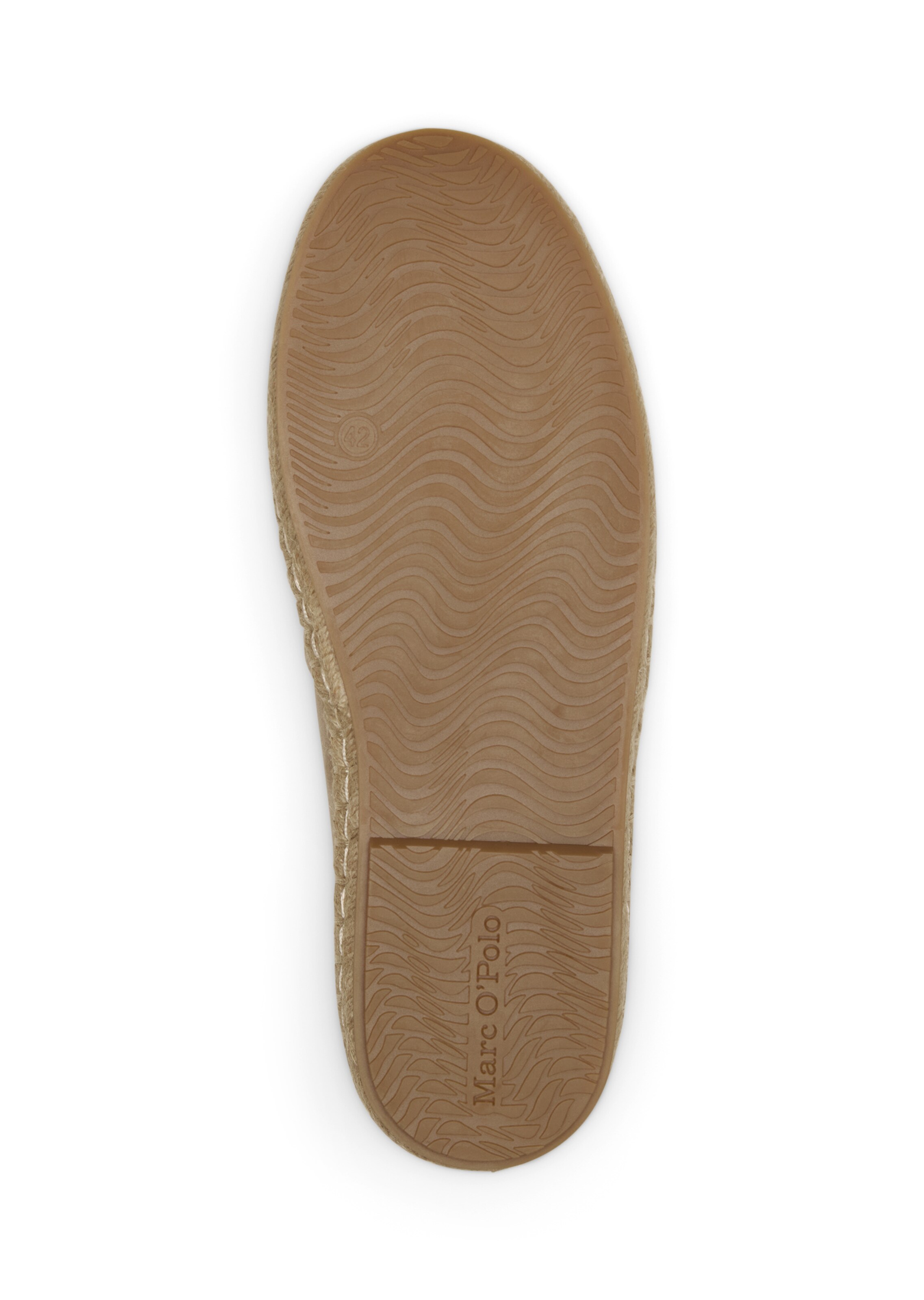 Marc O'Polo Espadrilles 'Jerry' in Brown: bottom