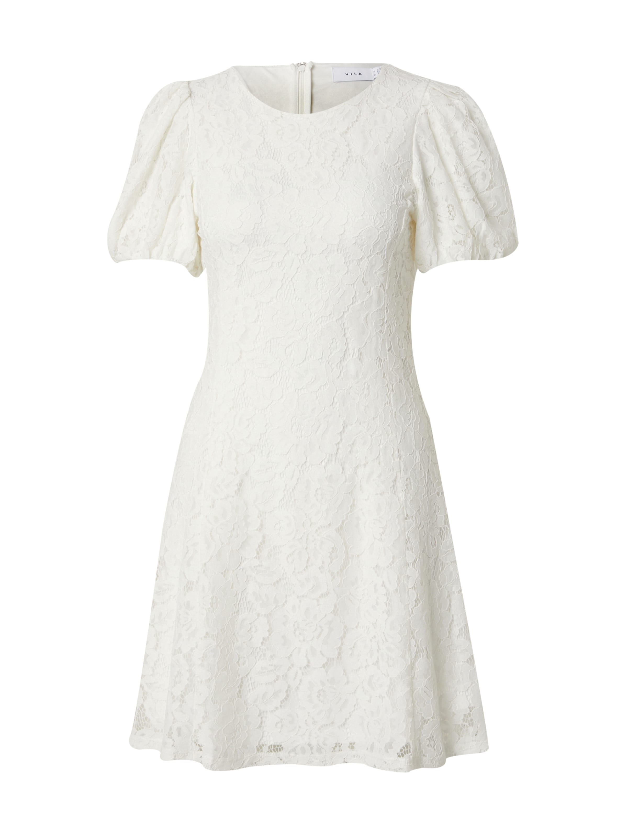 VILA Платье 'CAVA' в Белый: спереди
