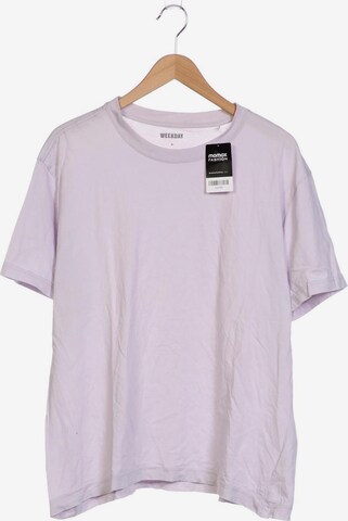 WEEKDAY Shirt in XL in Purple: front