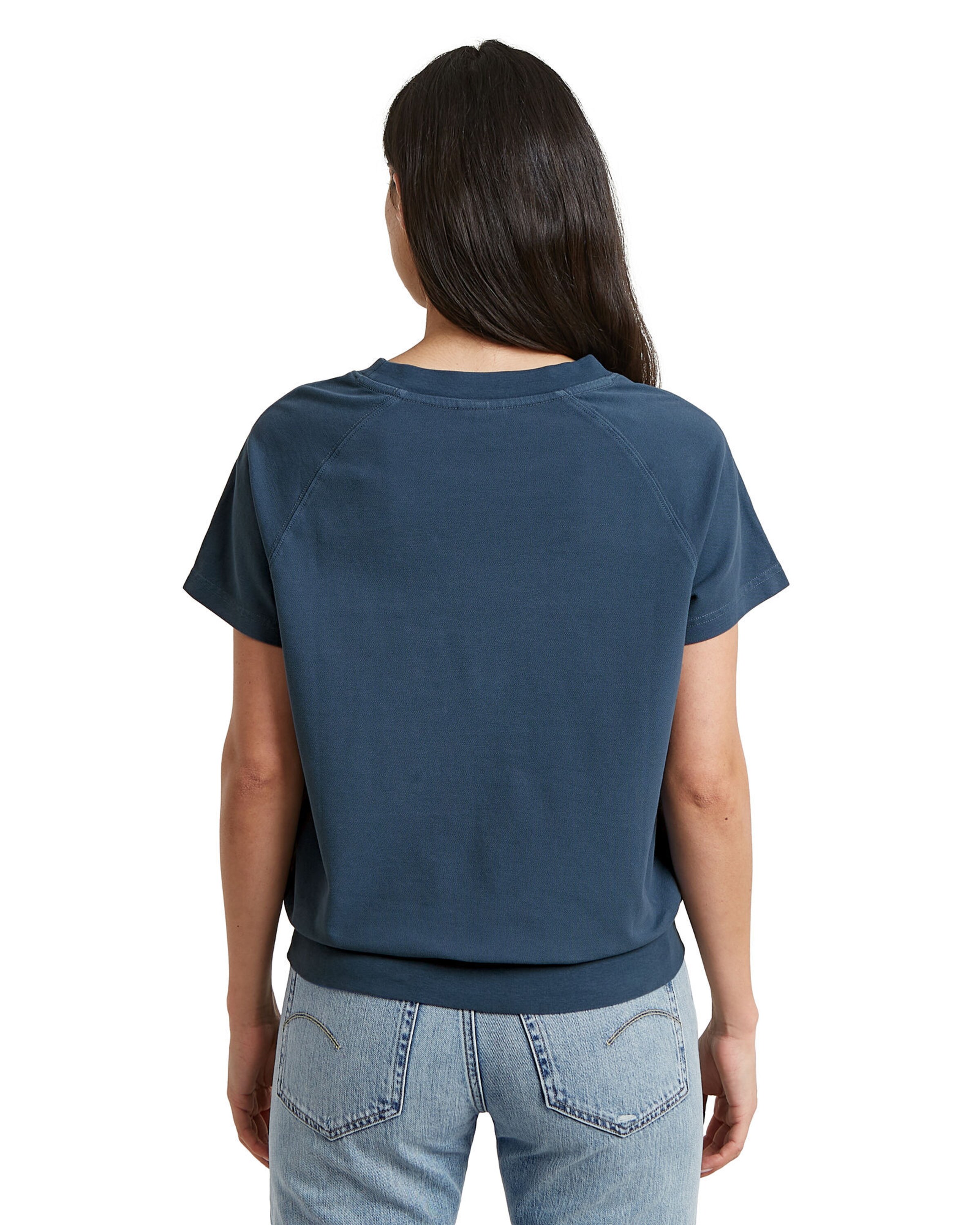 G-STAR Shirt 'Raglan T-Shirt' in Blauw
