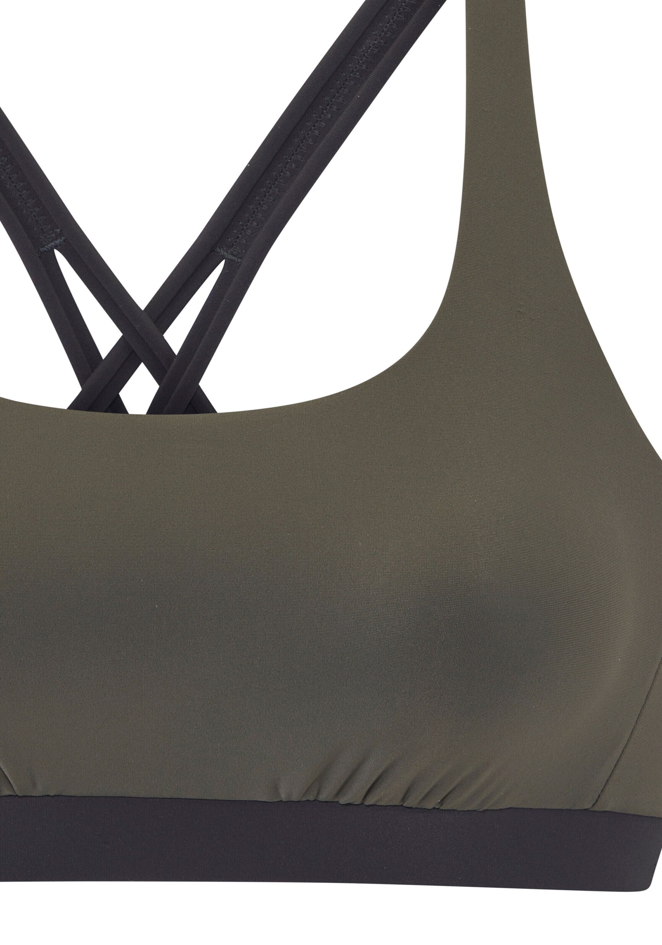 s.Oliver Bustier Bikinitoppi värissä vihreä