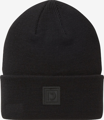 TOM TAILOR DENIM Beanie in Black: front