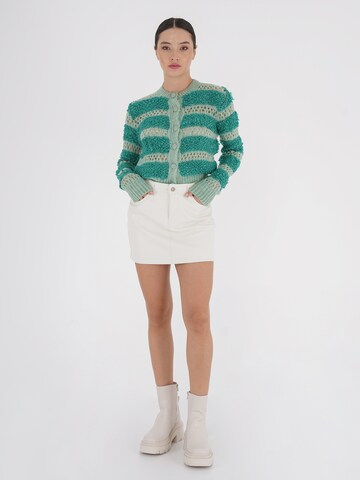 FRESHLIONS Knit Cardigan 'VALE' in Green