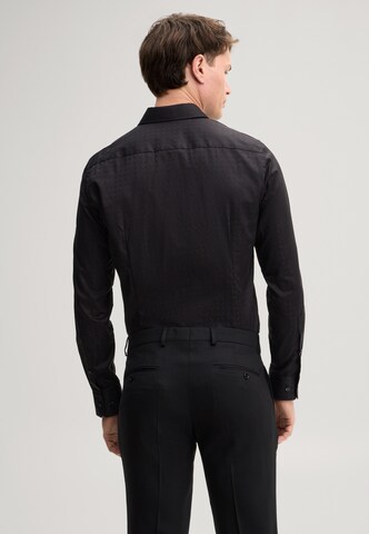 JOOP! Slim fit Button Up Shirt in Black