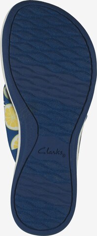 CLARKS Zehentrenner in Blau