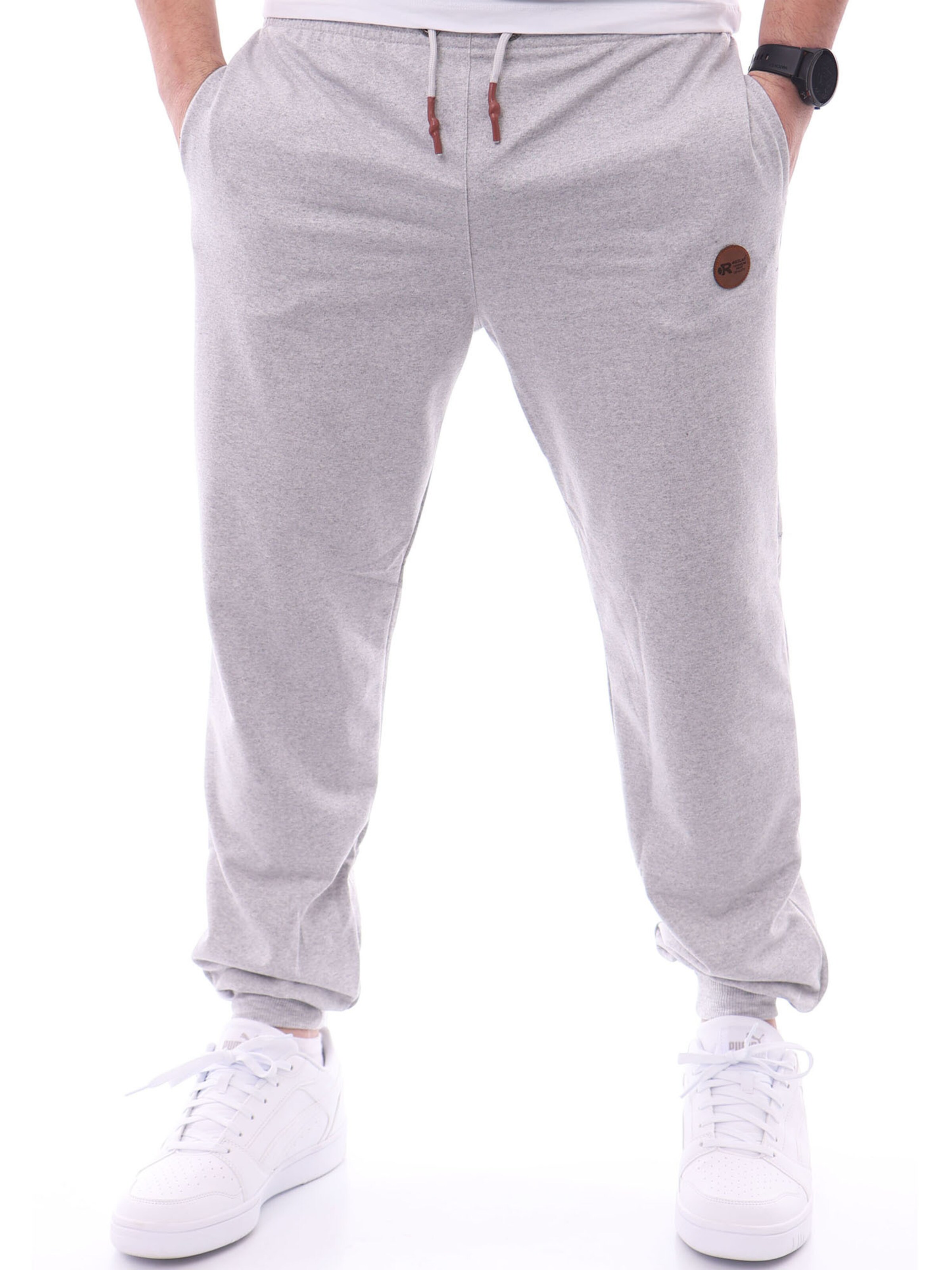 Reslad Regular Workout Pants 'RS5095' in Grey