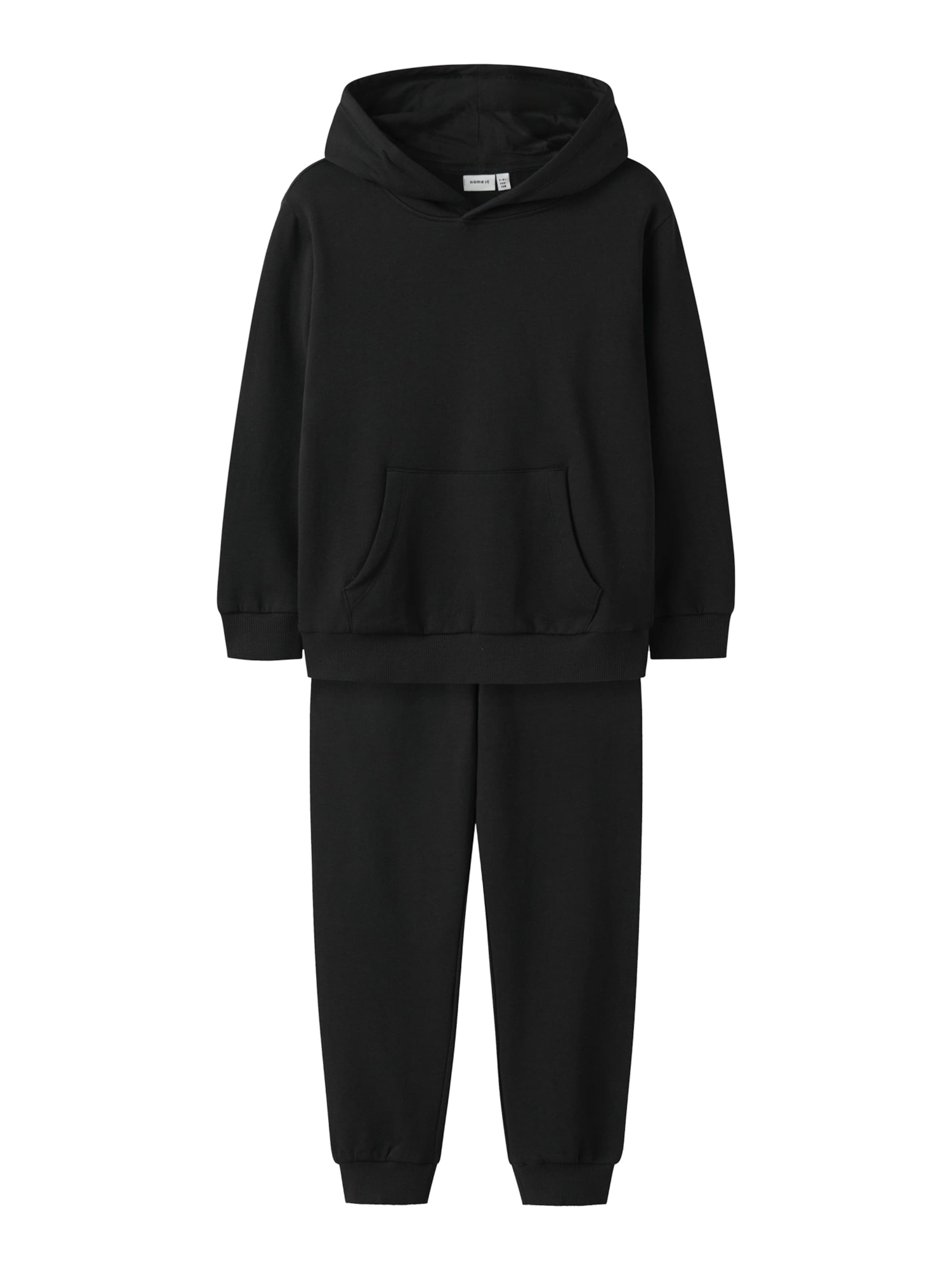 NAME IT Φόρμα τρεξίματος 'NKMVIAN' σε μαύρο: μπροστά