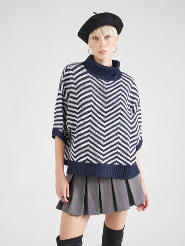 ZABAIONE Sweater 'Mo44lly' in Blue: front