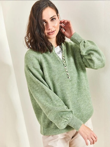 Pull-over Bianco Lucci en vert